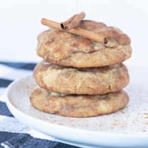 Snickerdoodle, Huge buttery cookie, chewy cookie on the inside with a slight crunch as you bite into the outer layer of cinnamon and sugar, swirl of cinnamon roll filling throughout the cookie gives every bite a cinnamon taste