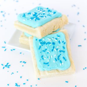 Gluten-friendly Sugar Cookie Bar, Soft, buttery GF sugar cookie base with our delicious buttercream frosting on top, Gluten-free flour