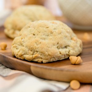 Huge soft cookie loaded with oats and butterscotch pieces